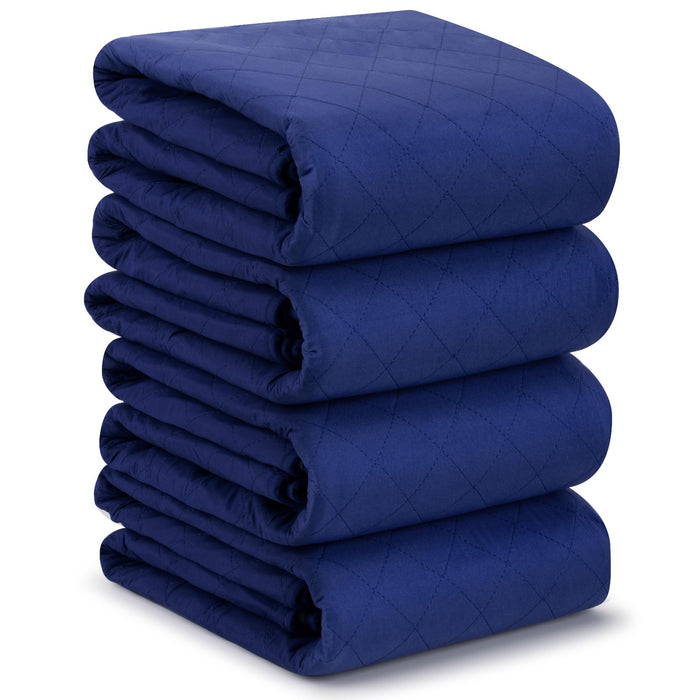 Brosive Bed Pads Washable Waterproof 36x52 Inch (4 Pack), Extra Large Washable Bed Pads for Incontinence, Bed Wetting, and Pet Protection, Navy Blue – Ideal for Elderly, Adults, Kids and Pets