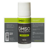 DMSO 3 oz. Roll on 4 Bottle Special Non-diluted 99.995% Low Odor Pharma Grade Liquid in a BPA Free Container