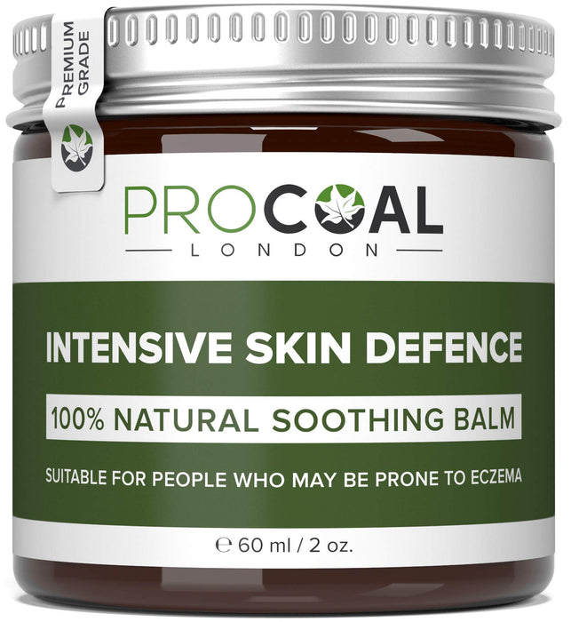 Eczema Cream, 100% Natural & Vegan Intensive Skin Defence Balm 60ml by Procoal – For Children and Adults Prone to Eczema, Psoriasis and Dermatitis, Made in UK