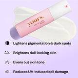YOURS Anti-Pigmentation Serum- Vitamin C & Niacinamide- Lightens Pigmentation, Dark Spots and Acne Scars, Brightens Dull Skin, Improves Skin Tone & Skin Texture, 1 Fl Oz