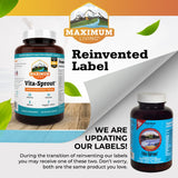 Maximum Living - Vita-Sprout Whole-Food Multivitamin & Phytonutrient Blend - 120 Capsules