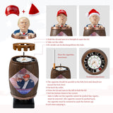 KYWYOYOU Cigarette dispenser, Funny & Quirky Cigarette Dispenser, Funny Cigarette Holder, Donald Trump Cigarette Dispenser, Donald Trump Collectibles.