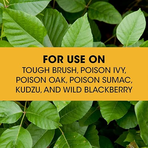 Roundup Ready-To-Use Poison Ivy Plus Tough Brush Killer for Weeds, Grass, Stumps and Vines, Comfort Wand, 1.33 gal.