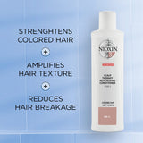 Nioxin 3-Part System | System 3 | Coloured Hair with Light Thinning Hair Treatment | Scalp Therapy | Hair Thickening Treatment | Revitalising Conditioner | 300 ml