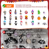 Halloween Advent Calendar 2024,Halloween Countdown Advent Calendar,with 24 Classic Collectible Figures,Nightmare Before Christmas Advent Calendar Gifts kids Boys Teen Adults