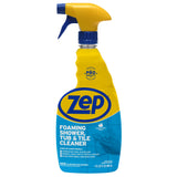 Zep Foaming Shower Tub and Tile Cleaner - 32 Ounce (Case of 4) ZUPFTT324 - No Scrub Formula, Breaks up Tough Buildup on Contact