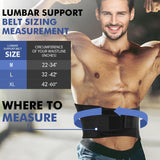 Racbeuk Lumbar Support Belt Lower Back Brace for Lifting, Herniated Disc, Sciatica, Pain Relief,Breathable Lumbar Brace for Men & Women