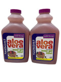 ThisNThat Aloe Vera Juice Bundle Includes: (2) 32oz Fruit of The Earth Wild Berry & ThisNThat Recipe Card