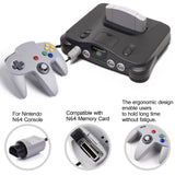 KIWITATA Classic N64 Controller, Retro N64 Wired Remote Joystick Gamepad Controller Compatible with N64 Video Game System Console Gray