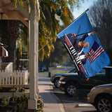 Trump Shooting Flags Trump 2024 Flag 3X5 Feet With 2 Brass Grommets, Durable And Fade Resistant, Suitable For Elections, Porches, Gardens, And Interior Decoration