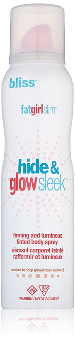 BLISS fatgirlslim Hide and Glow Sleek 4 oz. Fair to Medium Glow