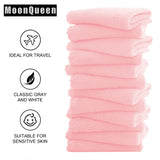 Microfiber Facial Cloths Fast Drying Washcloth 12 pack - Premium Soft Makeup Remover Cloths - Pink