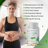 3-in-1 Gut Health Formula | Digestion Supporting Herbs & Enzymes to Restore Gut Health - Boost Motility, Reduce Bloating & Promote Bowel Movements - Superior Digestive Health Support - 60 Capsules