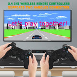 Retro Game Console, Plug and Play Video Game Console Built in 20000+ Games, 9 Classic Emulators, 4K High Definition HDMI Output for TV with Dual Controllers