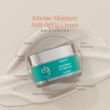 EB5 Intense Moisture Anti Aging Moisturizer Face & Neck Cream- Tone Tighten Skin with Retinol, Fade Fine Lines & Wrinkles with Vitamin E, A & B5-1.7oz.