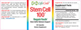 Life Code Stem Cell 100-100% Vegetarian Anti-Aging & Stem Cell Supplement