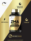 Carlyle ZMA Supplement for Men & Women 2400mg | 90 Count | Non-GMO, Gluten Free Formula