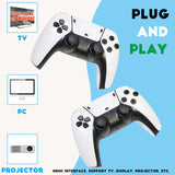 Retro Video Game Console, Plug and Play Controllers Video Game Retro Play Game Console Built in 20000+ Games, 23 Classic Emulators, 4K High Definition HDMI Output for TV