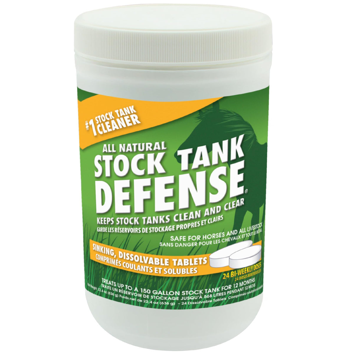 Airmax Stock Tank Defense, Livestock Water Trough Cleaner, Clean Drink