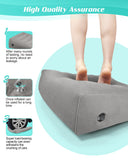 BLABOK Inflatable Wedge Pillow for Sleeping, Traveling, Reading, Triangle Bed Wedge Pillow (Grey)