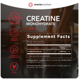 Smarter Nutrition Creatine Pills with 2500mg (2.5g) Creatine Monohydrate Per Serving, Vegan Creatine Capsules - Pre workout Support for Muscles, Strength, and Endurance - 120 Capsules[2-Month Supply]