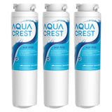 AQUA CREST MSWF Refrigerator Water Filter, Replacement for GE® MSWF SmartWater 101821B 101820A (Pack of 3)