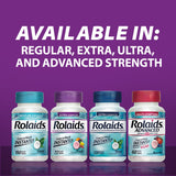 Rolaids Ultra Strength Antacid Chewable Tablets, Mint, 72-Count