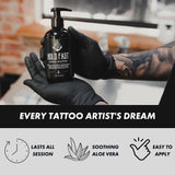 Sorry Mom Tattoo Stencil Gel Solution -Tattoo Transfer Gel for Clean, Dark Stencils - HOLD FAST Tattoo Stencil Transfer Gel for Tattooing - Tattoo Gel & Tattoo Supplies Made by Professionals (8.5 oz)