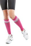 Relaxsan Sport 803 (Fuchsia/Pink, L) Sport Calf Compression Sleeves Unisex Men Women