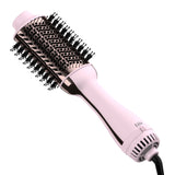 4 in 1 Hair Dryer Brush with Anti-Frizz Ceramic Titanium Barrel and Negative Ion - Volumizer, Straightener and Styler in One