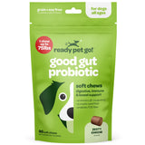 Dog Probiotic Chews for Gut Health with Prebiotic FOS Fiber and Pumpkin Seed Fiber - Digestive, Immune & Bowel Health Support – Probiotic for Dogs Healthy Pets Treats - 90 Healthy Pet Chews