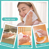 Ditoi Disposable Face Towels, Daily Facial Tissues, Super Soft and Thick Face Towels XL, Makeup Remover Dry Wipes, Facial Clean Cloths for Sensitive Skin, 10"×12" 50 Count (1 Pack)