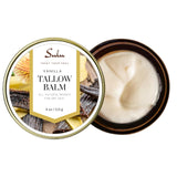 SULU ORGANICS Natural Whipped Tallow Balm for Face and Body, Natural Moisturizer made with Grassfed Beef Tallow- 4 oz/113 g (Ylang Ylang)