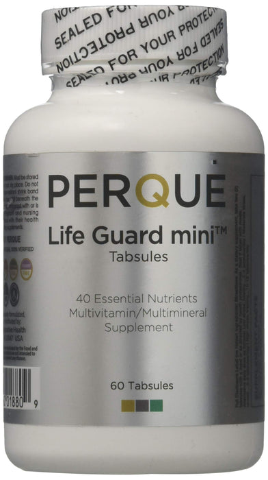 Perque Life Guard Mini Tabsules, 60 Count