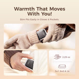 OCOOPA Magnetic Hand Warmers Rechargeable 2 Pack, Compact Electric Hand Warmer, Up to 8 Hrs, UL Certified, 3 Heat Settings, Pocket Heater, Winter Gifts for Hunting,Camping,Christmas, UT4 Young