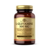 Solgar L-Glutamine 500 mg - 100 Vegetable Capsules - Natural Muscle Food - Non-GMO, Vegan, Gluten Free, Dairy Free, Kosher - 33 Servings