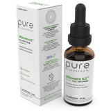 Pure TheraPro Rx Ultimate K2 Supplement | Liquid Liposomal Vitamin K2 Drops | 180 Serving | 600mcg Vegan K2 as All-Trans MK4 & Patented MenaQ7 MK7 | Supports Bone Health, Beautiful Skin & Hair | 20 mL