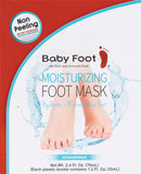 Baby Foot Unscented Non-Peel Moisturing Mask – Hydrate and Refesh Feet in 15-Minute - No Pain Feet Treatment - For Men and Women - Smooth and rich moisturizer for Baby Soft Feet