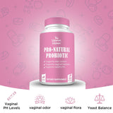 The Vitamin Kitchen Vaginal Probiotics for Women- 5 Billion CFU Probiotic for pH Balance- Promote Healthy Vaginal Odor & Vaginal Flora- Non-GMO, Women's Vaginal Health Supplement (30 Servings)