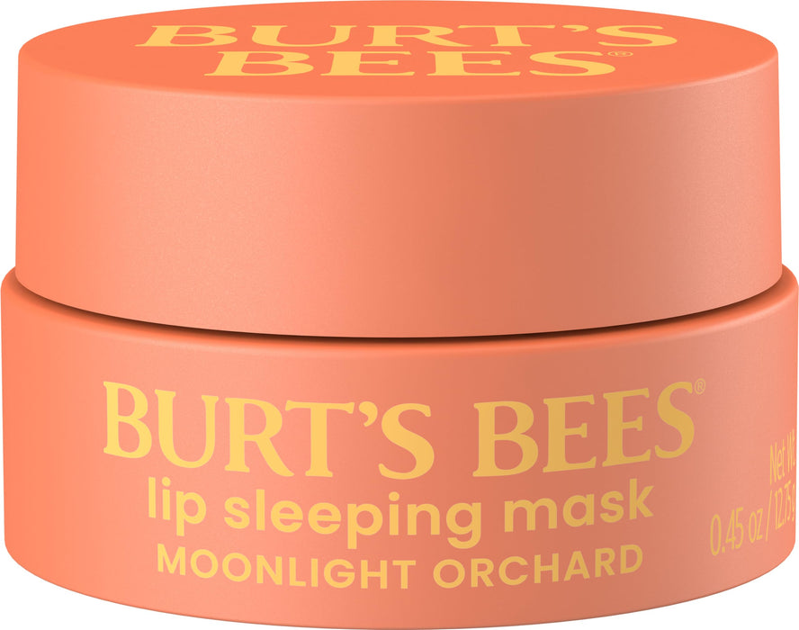 Burt’s Bees Moonlight Orchard Lip Sleeping Mask, With Hyaluronic Acid and Squalane Moisturizer To Instantly Hydrate Lips, Overnight Lip Mask, Lip Treatment, 0.45 oz.