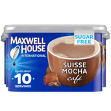 Maxwell House Suisse Mocha Sugar Free Instant Coffee International Cafe, 4.1 Ounce (Pack of 4)