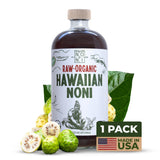 Healing Noni - Raw Organic Noni Juice - 1 Pack of 32oz