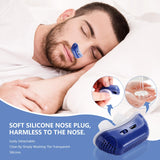 Bodybay Anti Snoring Devices, Effective Snoring Prevention, Snoring Solution, Electric Breathable Snore Stopper, Suitable for Men and Women with All Nose Shapes