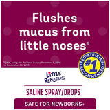 Little Remedies Saline Spray and Drops | Safe for Newborns | 1 Fl Oz (Pack of 6)