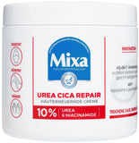 Mixa Urea Skin Renewing Cream with Urea & Niacinamide for Dry and Rough and Uneven Skin, Repairs and Smooths, Moisturiser for the Body, Hands and Face, Urea Cica Repair+, 400 ml