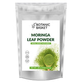 Botanic Basket Moringa Leaf Powder 5 lbs, 5 Pound Moringa Oleifera Leaf Powder Bulk Bag, Moringa Wholesale