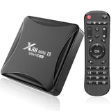 Android 13.0 TV Box 4GB RAM 32GB ROM TV Box RK3528 Quad-Core 64bit Cortex-A53 with Dual Wi-Fi 2.4G/5.0G, BT 5.0/ 3D Ultra HD 8K/ H.265/ 100M LAN/USB 3.0 Smart TV Box