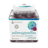 Youtheory Ashwagandha Gummies with KSM-66, Help Reduce Stress, Blueberry Flavor, 60 Count