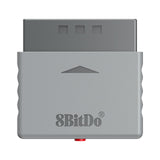 8Bitdo Retro Wireless Controller Adapter Receiver for PS1 PS2 / Windows 10/11, Compatible with PS5/PS4 Controller, Xbox Series Controller, Xbox One Bluetooth Controller and Switch Pro Controller