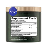 NAD+ Supplement - Liposomal Nicotinamide Riboside 900mg Resveratrol Quercetin - Organic NAD Supplement for Anti-Aging, Energy, Focus - 80 Capsules (1)